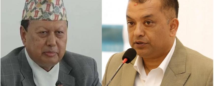 महामन्त्री थापालाई अनुशासनको कारबाही गर्न नेता बस्नेतको प्रस्ताव