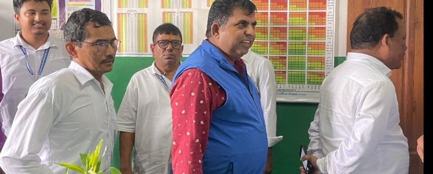 कचनकवल स्वास्थ्यकर्मीहरुको आन्तरिक अवलोकन भ्रमण सफलतापूर्वक सम्पन्न