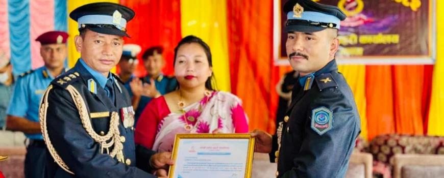 अपराधीको सास रोकिने नाम - प्रहरी निरीक्षक विजय चौहान सम्मानित 