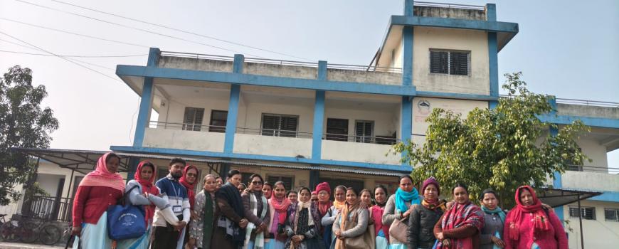 AI प्रविधिबाट क्षयरोग पहिचानतर्फ कचनकवलको कदम: डिजिटल एक्स-रे शिविरअघि महिला स्वास्थ्य स्वयंसेविकाको अभिमुखीकरण