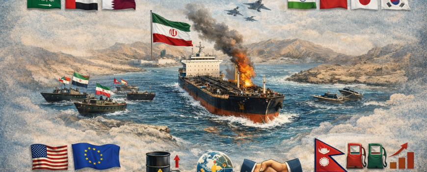 होर्मुज बन्द भएपछि विश्व अर्थतन्त्रको धड्कन रोकिने खतरा