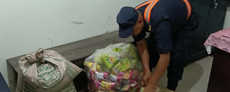 कचनकवलमा अवैध किराना सामान नियन्त्रण