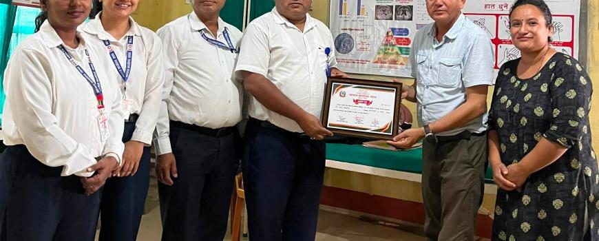 लक्ष्मी मावि ‘स्वास्थ्य प्रवर्द्धनात्मक विद्यालय’ घोषित, विद्यालय नर्सिङ सेवामा झापाभर उत्कृष्ट लक्ष्मी मावि ‘स्वास्थ्य प्रवर्द्धनात्मक विद्यालय’ घोषित, विद्यालय नर्सिङ सेवामा झापाभर उत्कृष्ट